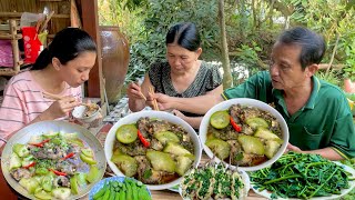 Cá Rô Đồng Kho Bầu, Cà Nâu Nướng Mỡ Hành ngon lành đúng điệu quê mình miền Tây |MLQ#172