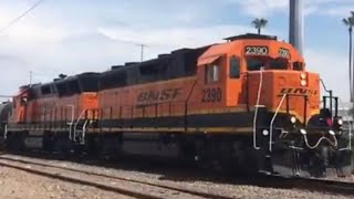 BNSF H3 Flared Radiator  GP25 Tanktrain