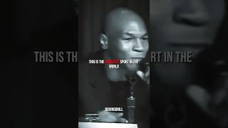 Mike Tyson “this is the loneliest sport in the world”