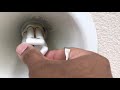 how to change replace remove 4 pin broken cfl compact fluorescent light in a few seconds