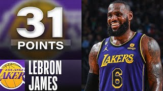 LeBron James Drops Near TRIPLE-DOUBLE On Opening Night - 31 PTS, 14 REB & 8 AST 🔥
