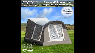 Camptech Moto Monarch Air Drive Away Awning available from Awning Ace