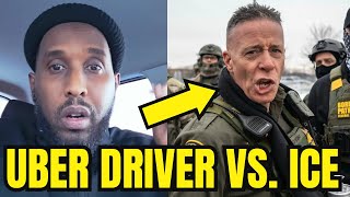 Fearless Somali Uber Driver Confronts ICE in Minnesota
