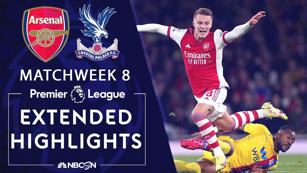 Arsenal V. Crystal Palace | PREMIER LEAGUE HIGHLIGHTS | 10/18/2021 ...