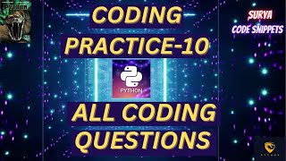 Coding Practice 10 | Multiplication Table to Hollow Square | CCBP | NxtWave CCBP 4.0 |Python Coding