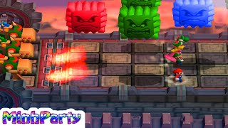 Mario Party 7 All Minigames Mario Vs Peach Vs Luigi Vs Yoshi Gameplay