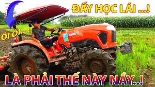 CẬU BÉ HỌC LÁI MÁY CÀY KUBOTA L5018VN vs GIÀN PHAY MASCHIO ĐẲNG CẤP & TUYỆT VỜI - cuoc song mien nui