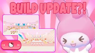 Build Update?! | Blueprint Feature! | Roblox My Hello Kitty Cafe | Riivv3r