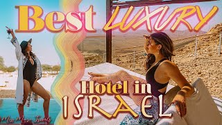 STAYING AT BERESHEET HOTEL IN ISRAEL | AMAZING LUXURY HOTEL IN MITZPE RAMON