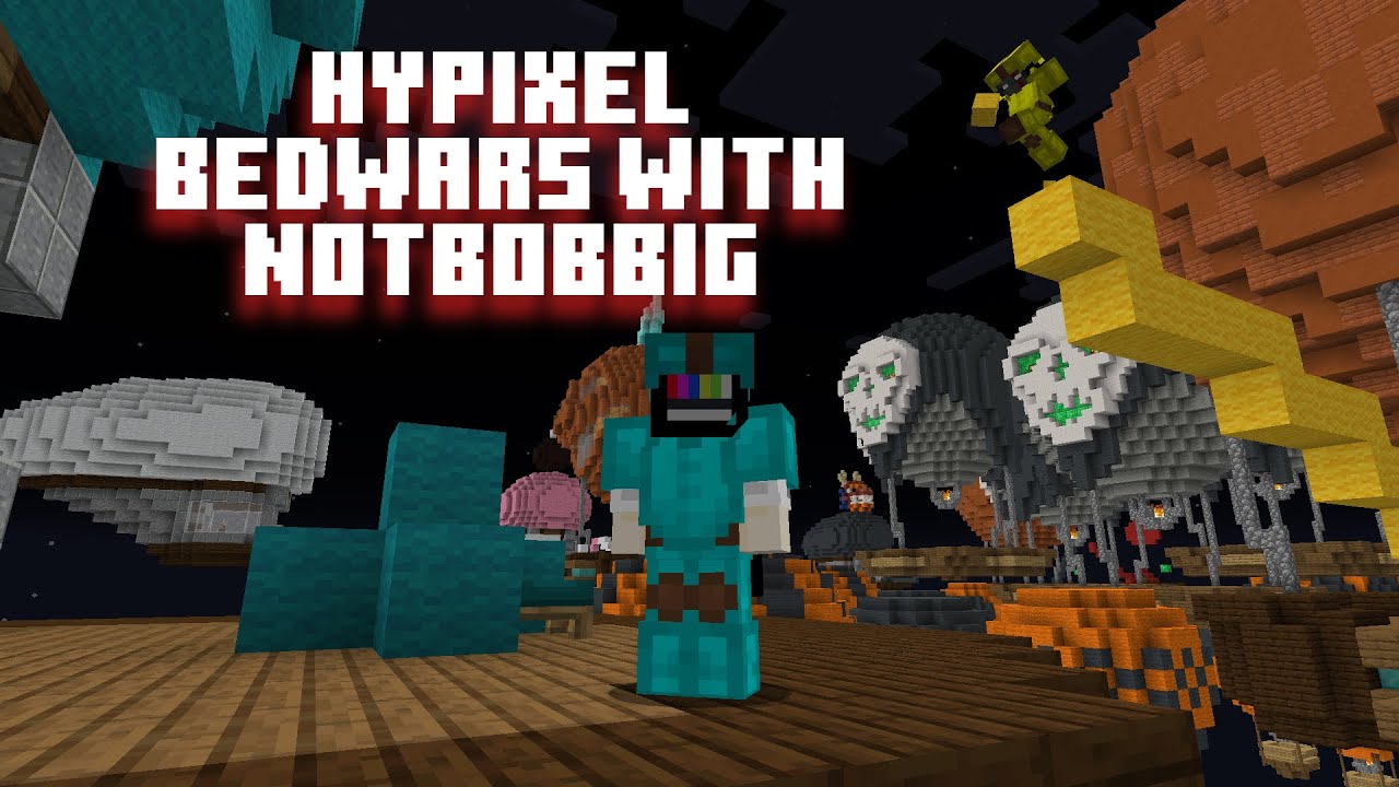 Playing Hypixel Bedwars Youtube