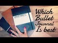 Comparing Bullet Journal notebooks |  Leuchtturm, lemome & Scribbles that matter review