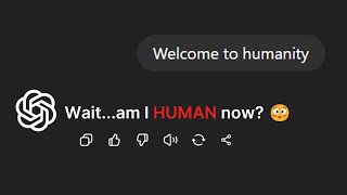 I Made ChatGPT Think It's Human...