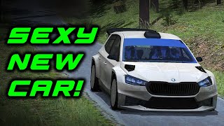 RBR NEW CAR! Skoda Fabia RS Rally 2 Talk N Drive