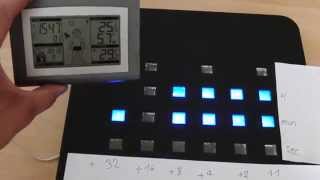 LED Binary clock (HD) Blue LED