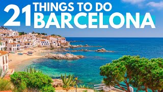 Best Things To Do in Barcelona Spain 2023 4K