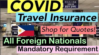 COVID TRAVEL INSURANCE FOR PHILIPPINE ENTRY | HOW TO SHOP FOR QUOTES |