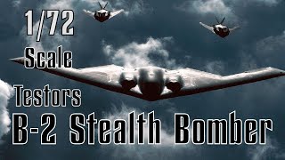 REPOST Testors 1-72 B-2 Stealth Bomber Build