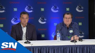 Travis Green & Jim Benning On Contract Negotiations With Pettersson and Hughes, 2021 Season & More