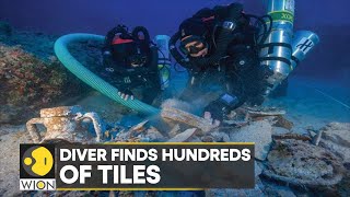 Italian diver makes an exceptional discovery; finds cargo of an ancient Roman ship | WION