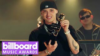 Peso Pluma Accepts Top Latin Song Award | Billboard Music Awards 2023