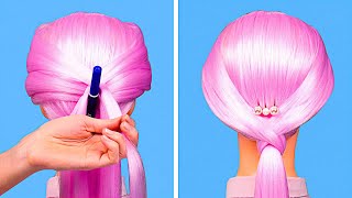 35 UNUSUAL HAIR HACKS || 5-Minute Hairstyle Ideas For Girls!