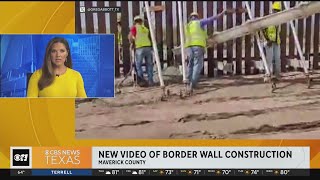 Border wall construction continues