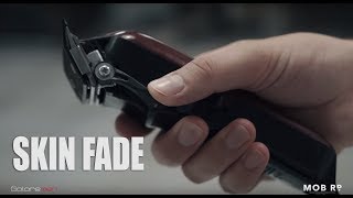 Мужская стрижка. Skin fade. Фейд с пропуском насадки. Используем только 6мм и 3мм.