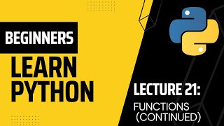 Functions in Python || Return & Recursive Function|| Beginners Lessons For Python