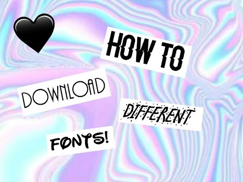 Opal MSP- HOW TO DOWNLOAD DIFFERENT FONTS! Opal MSP- HOW TO DOWNLOAD DIFFERENT FONTS!