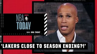 Lakers are likely 10 games away from season being over... - RJ 😳 | NBA Today