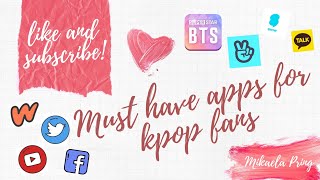 🍓💜Apps that every KPOP Fans must have - BTS/ARMY EDITION (good for ANDROID & IOS users) 🍓💜