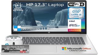 HP Newest 17 Inch Laptop Computer Business Laptop 17.3 FHD IPS Intel Review