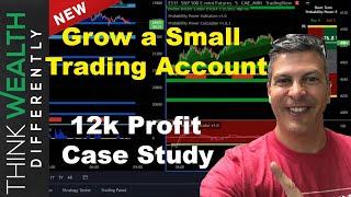 Grow a Small Trading Account - (12k Profit Case Study)