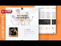 🔴 Coding Challenge | Complete Responsive Gym Website with ReactJS and Tailwind CSS