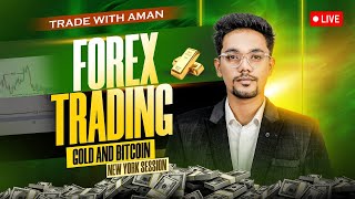 | LIVE FOREX TRADING | XAUUSD \u0026 BTC LIVE | NYC SESSION | 24/1/25 @tradewithaman16