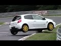 RENAULT RS CRASH Compilation Nordschleife Nürburgring 2012-2015