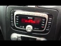 Ford 6006CD MP3 - 60 Second how to change the clock.