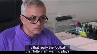 Jose Mourinho reacts to pundits saying he’s past his best - Tottenham Amazon Documentary