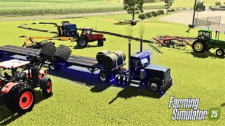 MAKING HAY WHILE THE SUN SHINES ? | RAY COUNTY | FS25 #fs25 #farming