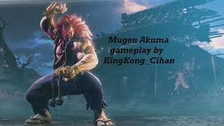 Mugen SFV Akuma gameplay by KingKong_Cihan