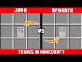 Java VS Bedrock Things in Minecraft !🔥