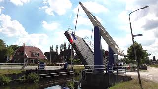 Brugopening Grietmansbrug Bovensmilde Ophaalbrug Drawbridge/ Pont Levis/ Klappbrücke