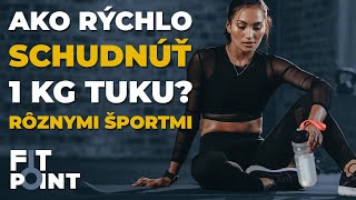 Ako rýchlo sa dá rôznymi športmi schudnúť kilo tuku? I GymBeam I FIT POINT