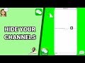 How To Hide Your Channels On WeChat App