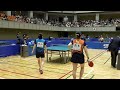 【女子2回戦】白山亜美 vs 張本美和｜卓球 第4回パリ五輪日本代表選考会