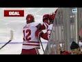 michigan at wisconsin highlights big ten hockey 01 25 2025