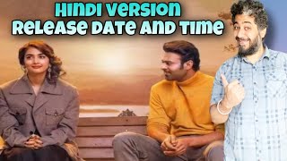 Radhe Shyam Hindi OTT / TV release  Date and time , Prabhas