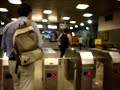 the subway in buenos aires argentina. subte linea a recorrido completo.