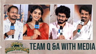 Srikakulam Sherlockholmes Movie Team Q \u0026 A With Media | Vennela Kishore | Ananya Nagalla | Manastars