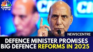 LIVE: Defence Minister Rajnath Singh Promises Big Defence Reforms In 2025 | Newscentre